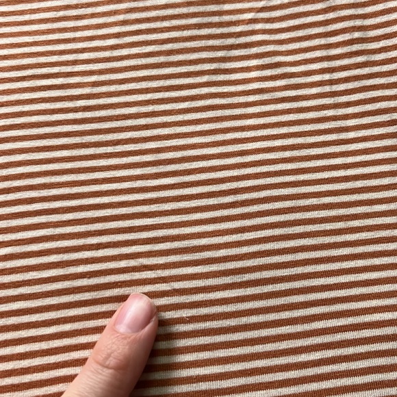 Pact Organic Cotton Shell Stripe Fit & Flare Halter Dress - S - Picture 11 of 12